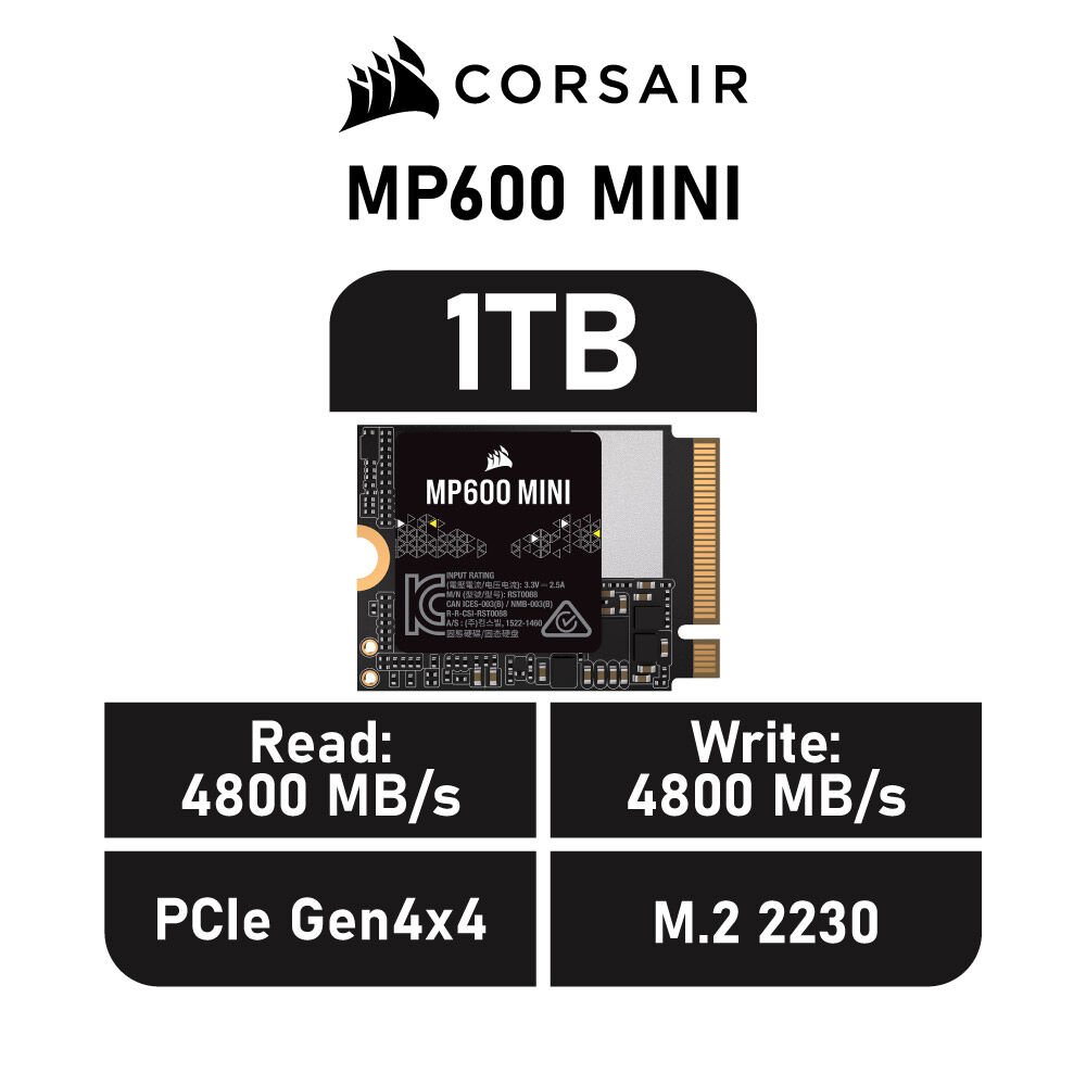 Corsair SSD MP600 Mini 1 To - SSD - Top Achat