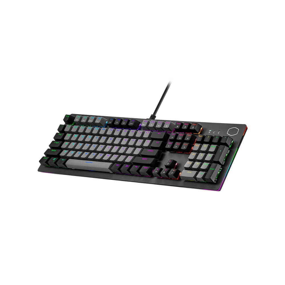 Cooler Master CK352 LC Red CK-352-GKMR1-US Full Size Mechanical Keyboard