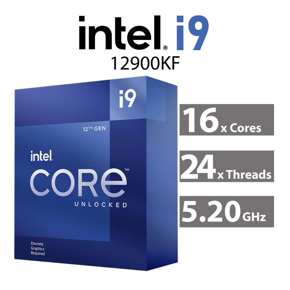 Intel Core i9-12900KF Alder Lake 16-Core 3.20GHz LGA1700 125W
