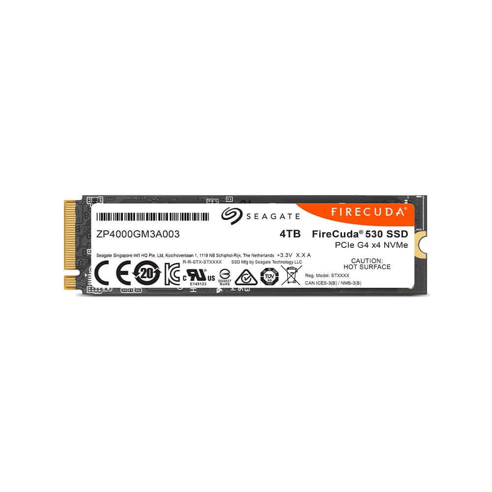 Seagate FireCuda 530 4TB PCIe Gen4x4 ZP4000GM3A013 M.2 2280 Solid...