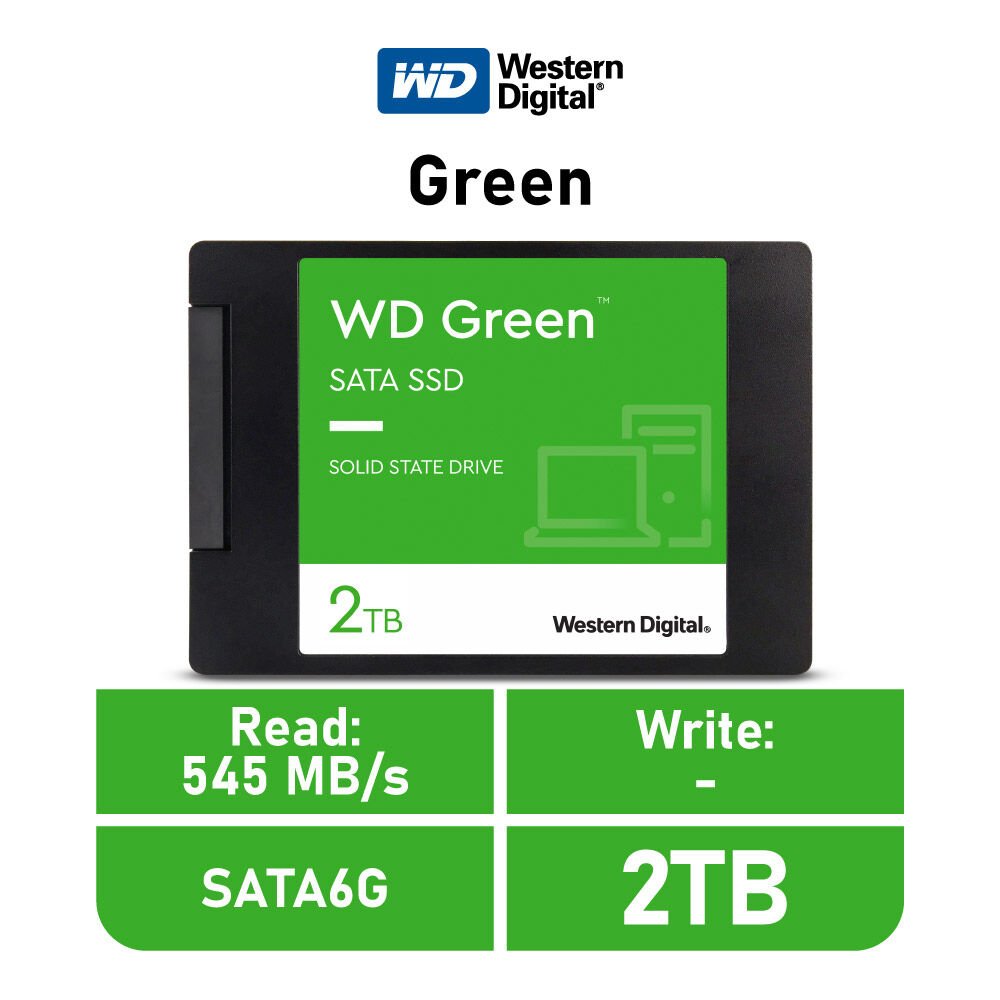 Western digital sales green 2tb